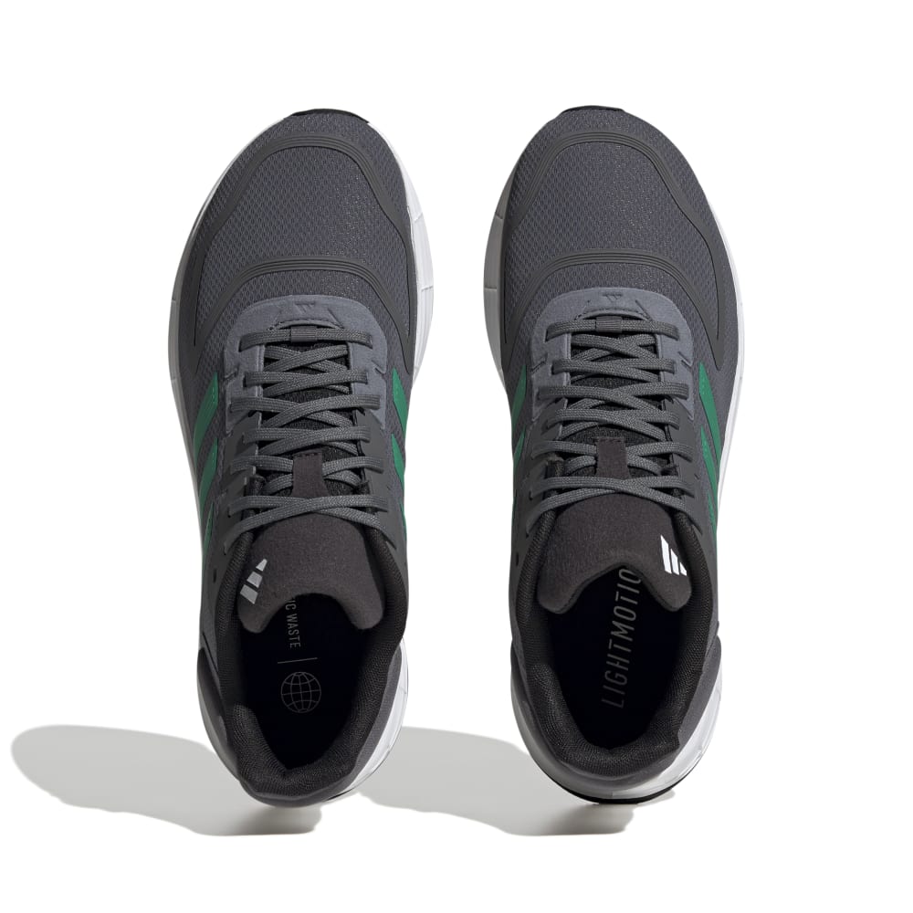 Tênis Adidas Duramo 10 Cinza e Verde Masculino | Paquetá
